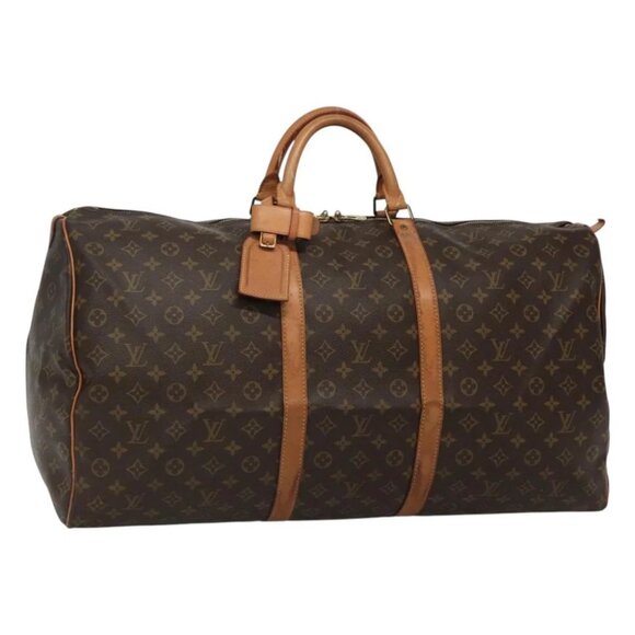 LOUIS VUITTON Monogram Keepall 60 Boston Bag - Picture 1 of 16